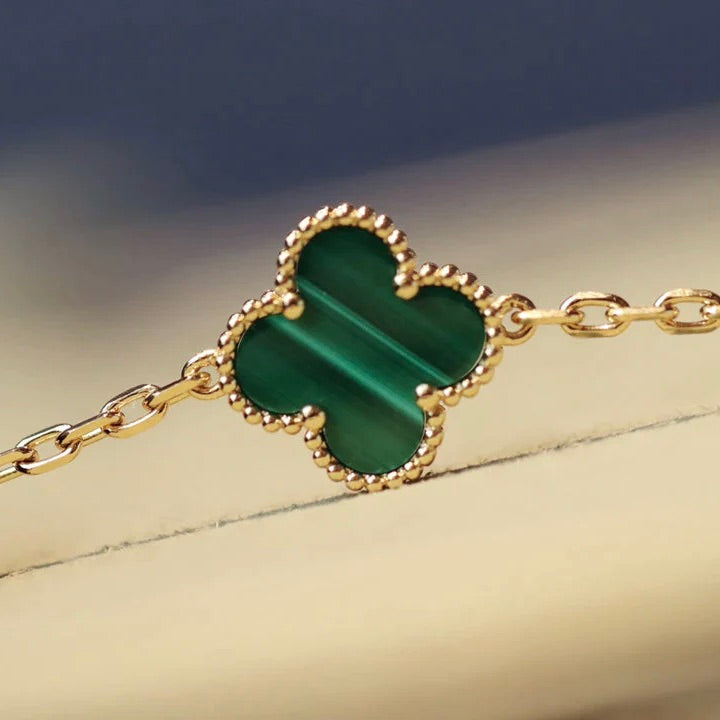 [⭐Spark]CLOVER 20 MOTIFS MALACHITE GOLD