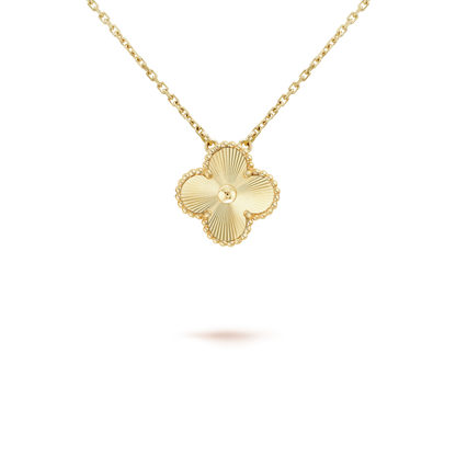 [⭐Spark]CLOVER 15MM LASER NECKLACE