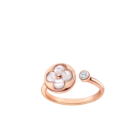 [⭐Spark]SUN 1 DIAMOND PINK MOP RING