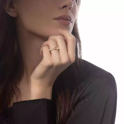 [⭐Spark]Move Joaillerie Pave_ Diamond Wedding Ring
